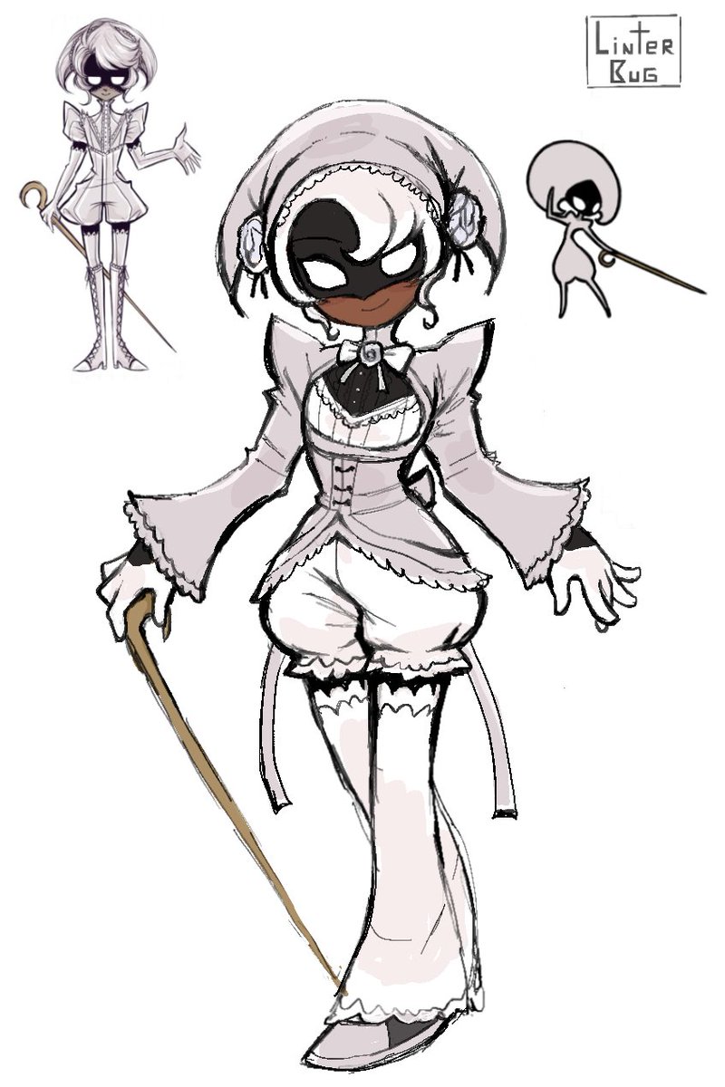 Silksong and Lace gijinkas which are also remakes of old ones yippee
#silksong #hornet #hollowknight