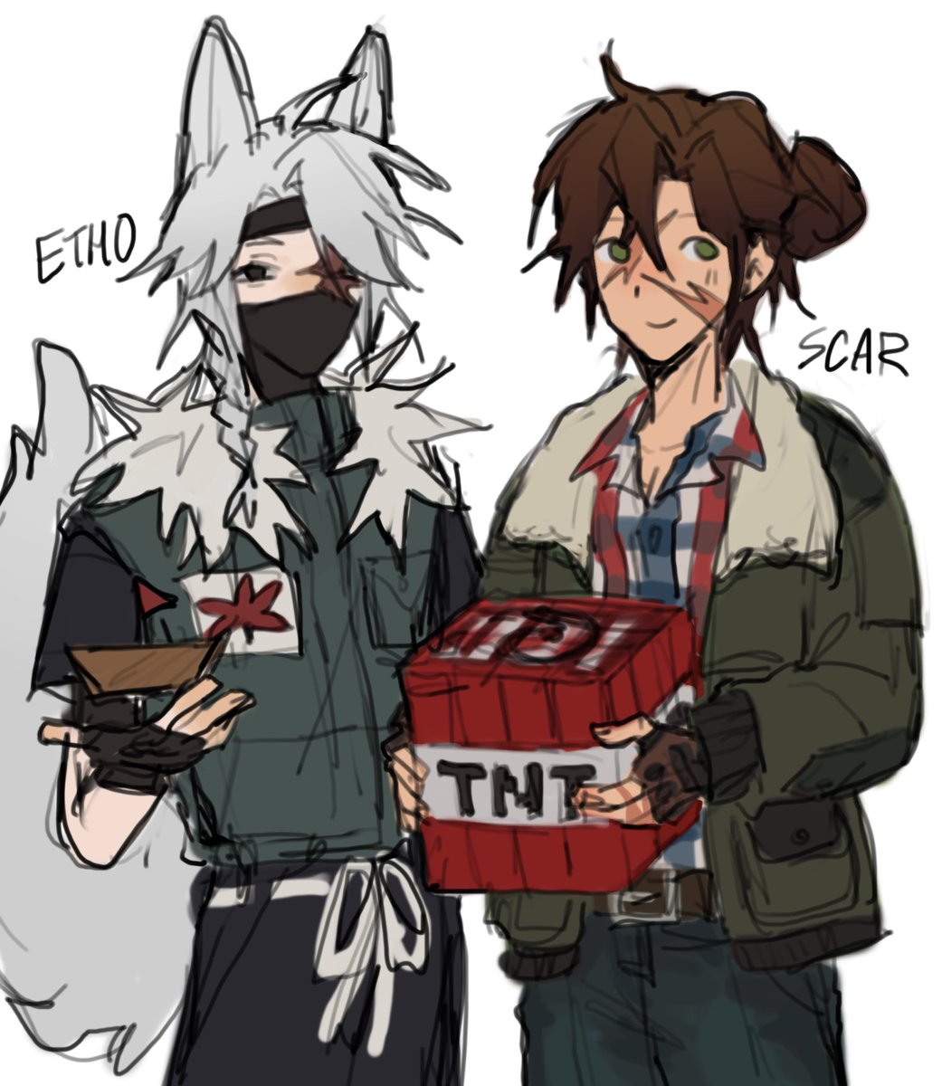 Bonanafone's tweet image. finally watching scar&apos;s perspective #pastlifefanart #pastlife #ethoslab #gtwscar