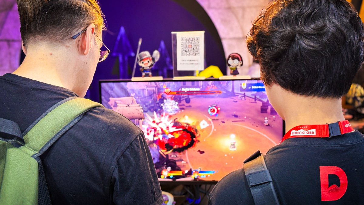 lightsup_game's tweet photo. Final Day at #TGS2025 

What an unforgettable 4 days — full of laughs, chaos & smiles from everyone who played LightSup! 

A huge thank you to all the players, our amazing team, @RedDunesGames, and partners who made this possible. ❤️

This is just the beginning 
#LightSupGame #BugblioStudio #coopgames