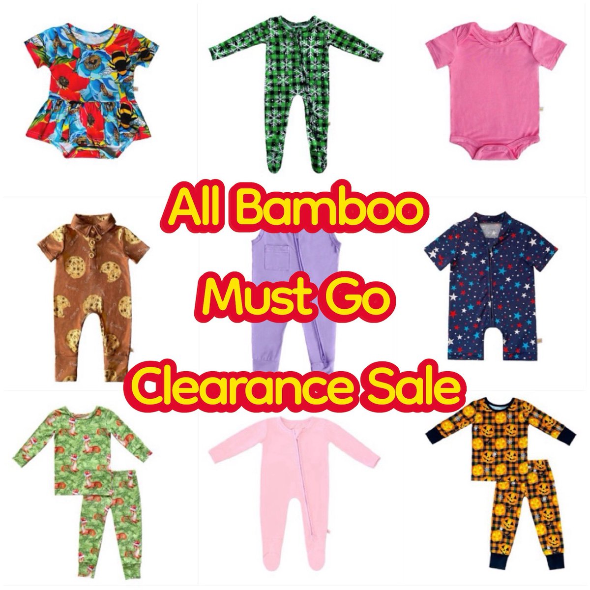 RoyalBabiesTots's tweet image. LAST DAY. Bye bye awesome clearance sale 😢

•All kids bamboo are $5
•All adult bamboo are $10

Prices are marked. No code needed. 🛍️

Click here to shop these goodies: royalbabiesandtots.com/collections/al…