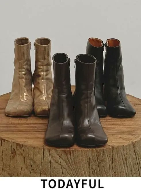 TODAYFUL トゥデイフルSquare Heel Boots セール】Square Heel Boots（ブーツ）｜TODAYFUL（トゥデイフル