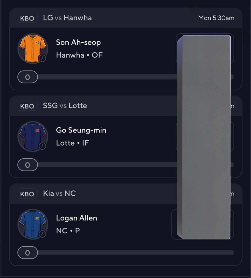 KBO 6X WAKE N CASH 🌟🔐

LIKE + REPLY FOR ACCESS ⚾️💣

WHO WANTS TO WAKE UP TO A 6X

Free Discord: discord.gg/GntdY8dWkb

#GamblingX | #PrizePicks | #KBO