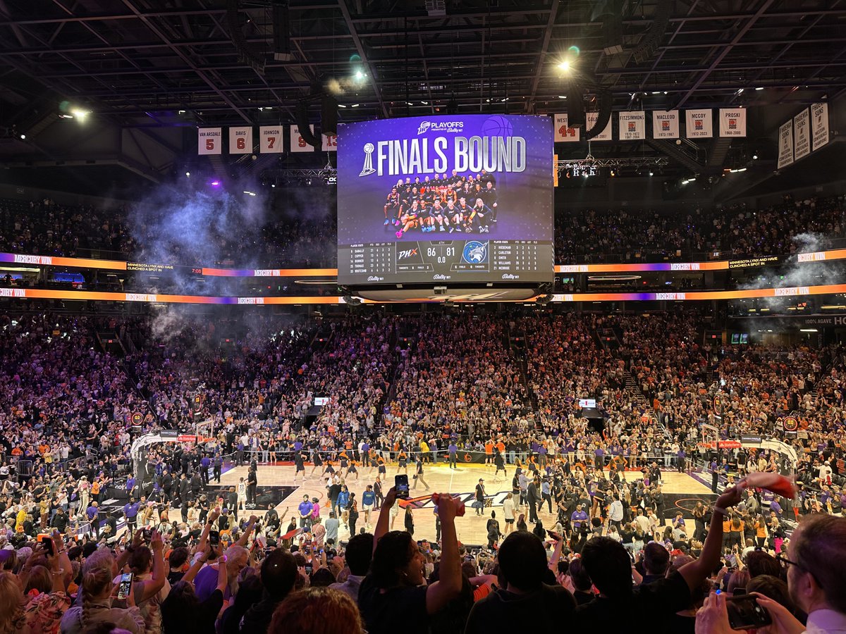 YoungNBA's tweet image. Your 2025 Phoenix Mercury: WNBA Finals bound
