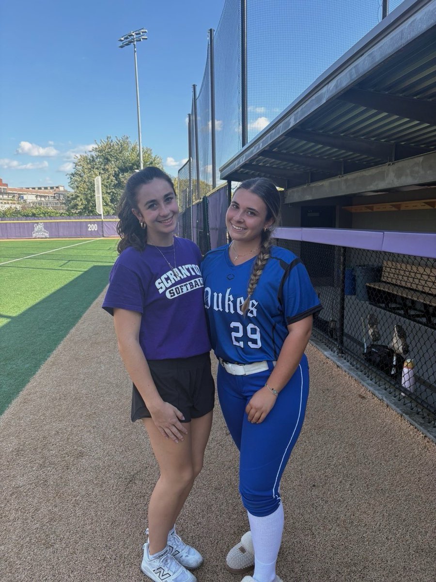 Our Dukes were busy again this weekend. On Saturday, Annalisa Checksfield (2027) and Belle Ames (2027) attended <a href="/UNewHavenSB/">New Haven Softball</a> prospect camp. Olivia Gilligan (2027) attended <a href="/UofSSoftball/">University of Scranton Softball</a> camp on Sunday. Stay motivated and ambitious, ladies!!