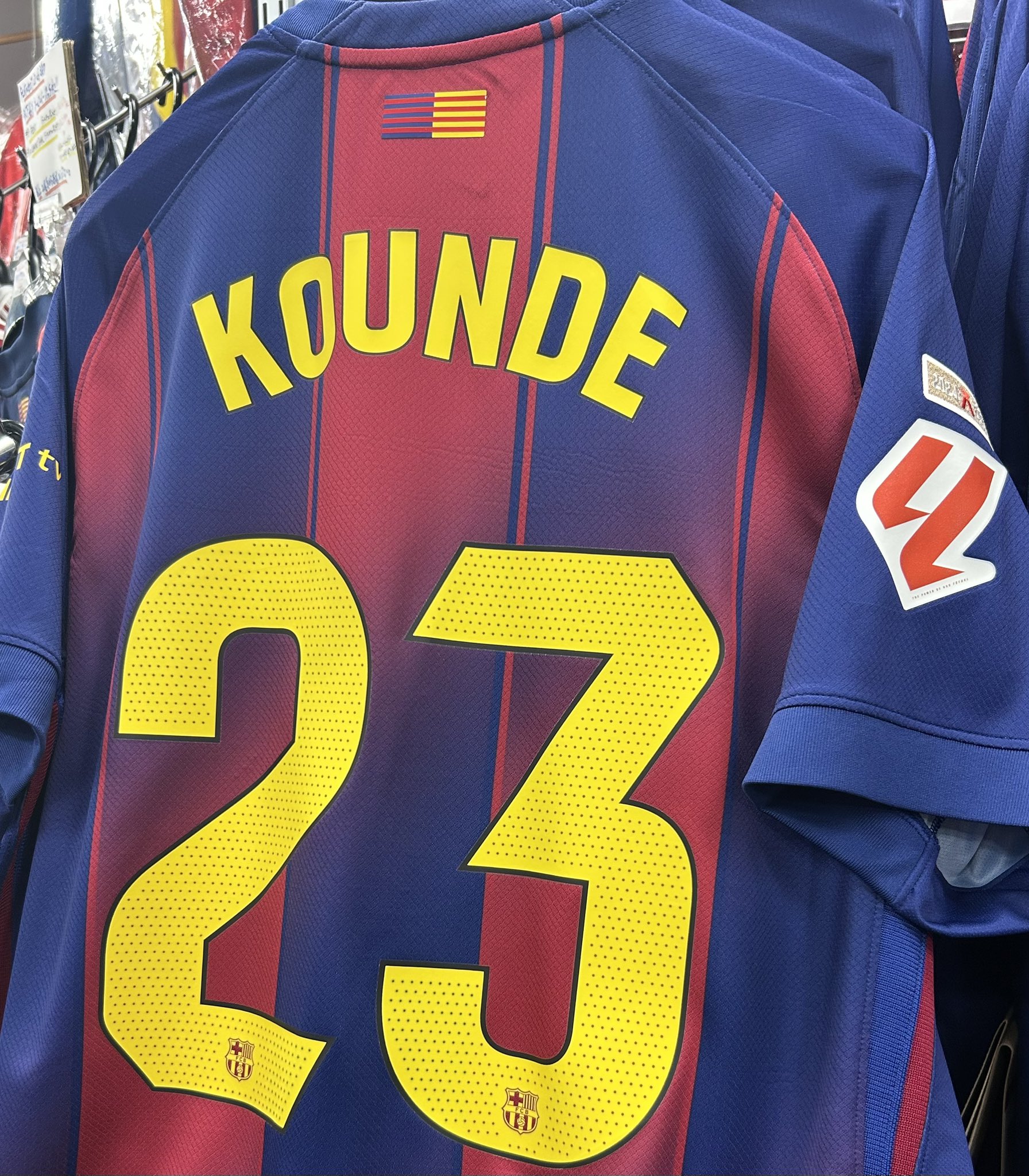 クンデ ユニフォーム FCバルセロナ 訳アリ】バルセロナ ユニフォーム クンデ バルセロナのリーガ