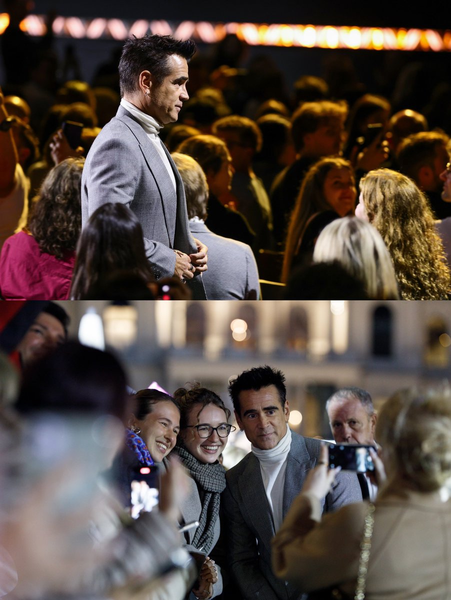 CFarrellUpdates's tweet image. Colin Farrell at the &quot;Ballad Of A Small Player&quot; Screening during the 21st Zurich Film Festival
September 27, 2025 
#ColinFarrell