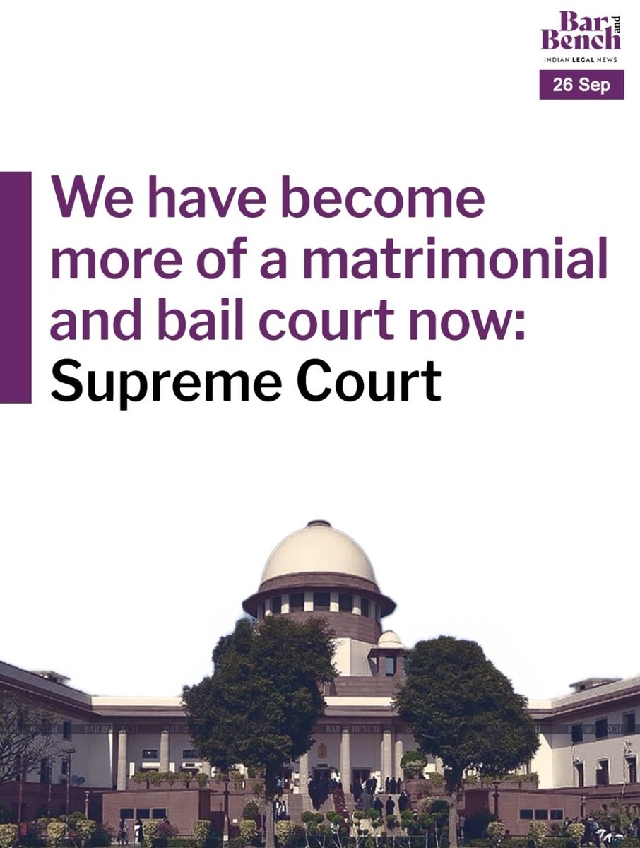 Who took the first bold step in decriminalizing #Adultery in 2018 in India? #SupremeCourtofIndia 
And now they complain about turning into a matrimonial court. 🤦 
The result of your own judgment has started showing up!
#JudiciaryMustApologize 
#StopAlimony 
#StopMaintainance