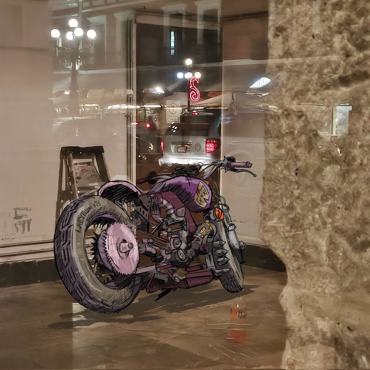 "Slip Away"

#doppelgänger 
#conejomuerto 
#slipaway 
#davidbowie