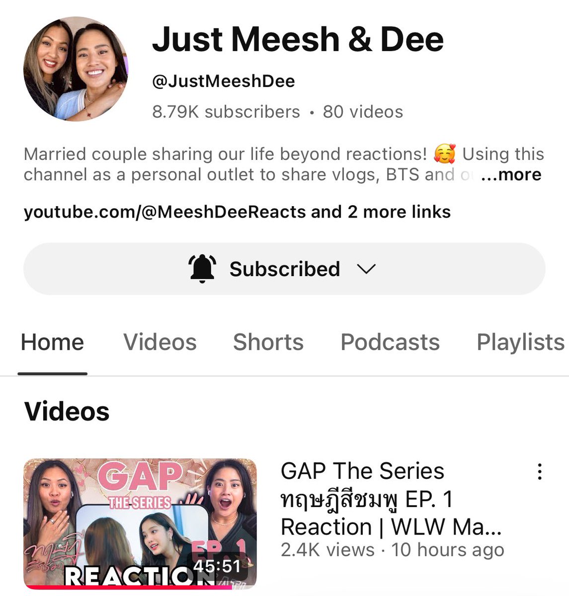 Staci 🏃🏻♀️🫶 (@freenbeckrunner) on Twitter photo Yall this couple is reacting to Gap for the first time. Please show their video some love!!!
#Freenbecky #gaptheseries
<a href="/MeeshDeeReacts/">Meesh & Dee</a> Yall this couple is reacting to Gap for the first time. Please show their video some love!!!
#Freenbecky #gaptheseries
<a href="/MeeshDeeReacts/">Meesh & Dee</a>