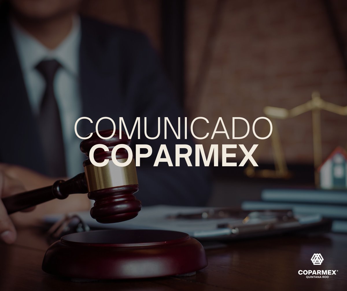 🔹Sin certeza jurídica no hay confianza, y sin confianza no hay inversión.
Por eso en Coparmex defendemos el juicio de amparo, herramienta esencial para proteger derechos, empresas y empleos.
📩 Descarga aquí nuestro comunicado completo y conoce más. bit.ly/3KmPliV