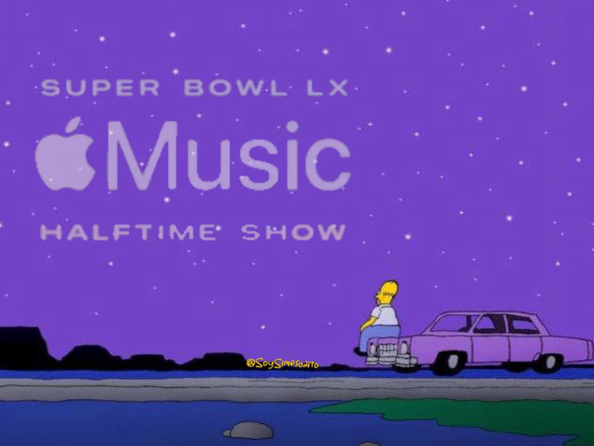 SoySimpsonito's tweet image. 😒 #SuperBowl #BadBunny