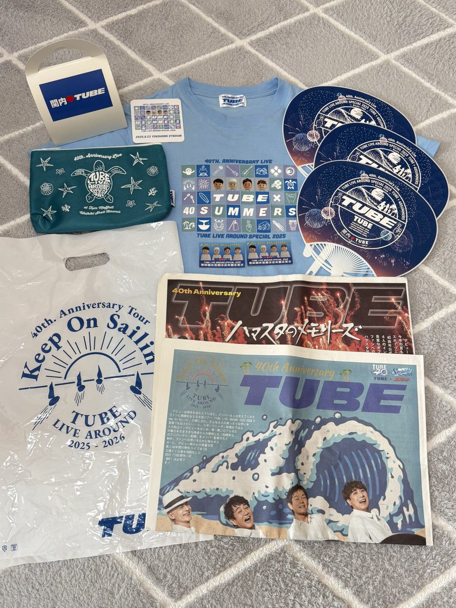 TUBE LIVE AROUND SPECIAL 2025ライブビューイングに行ってきました！🎶🎤✨🌴🌈
スタジアムライブの盛り上がりそのままの編集もすごく良くて、ラストの「a song for love」はやっぱりエモかった✨🥹感動をありがとう✨🙏
TUBE40周年の夏は最高でした！！
#TUBE
#横浜スタジアム
#ライブビューイング