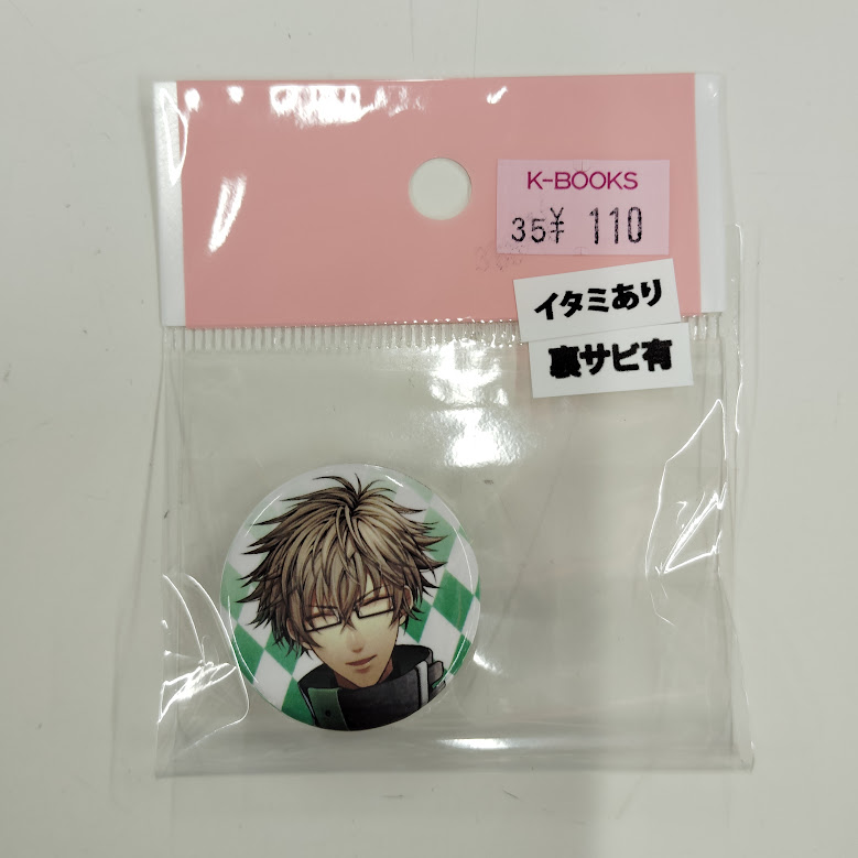AMNESIA　ウキョウ　サイン　缶バッジ AMNESIA ウキョウ サイン 缶バッジ