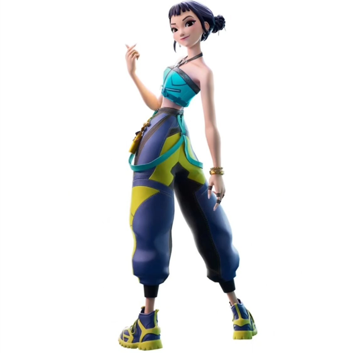 FortniteJPNews's tweet image. 「KPOPガールズ! デーモン・ハンターズ」のコラボコスチューム「ゾーイ」が公開されました！
#フォートナイト