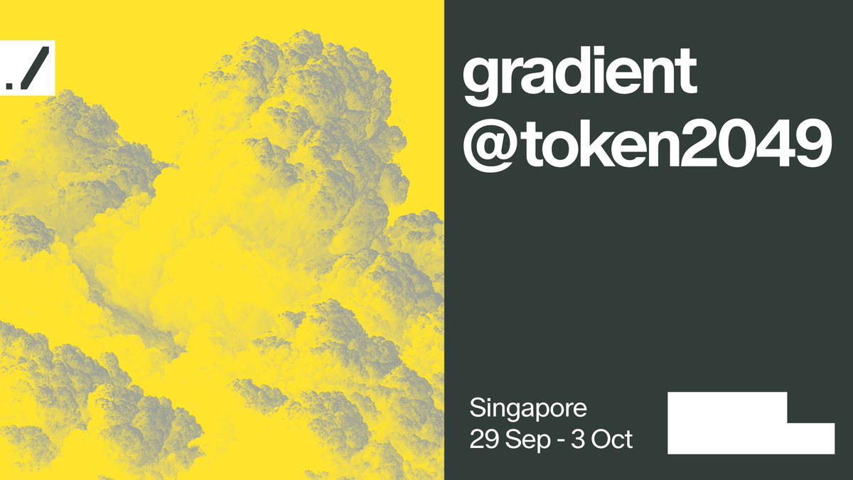 Gradient_HQ's tweet photo. Singapore at full throttle this week. 🏁

Gradient is on the grid with panels, live demos, and our flagship Open Intelligence Day.

Here’s your schedule to follow along 👇 https://t.co/e7hwsRlIRP