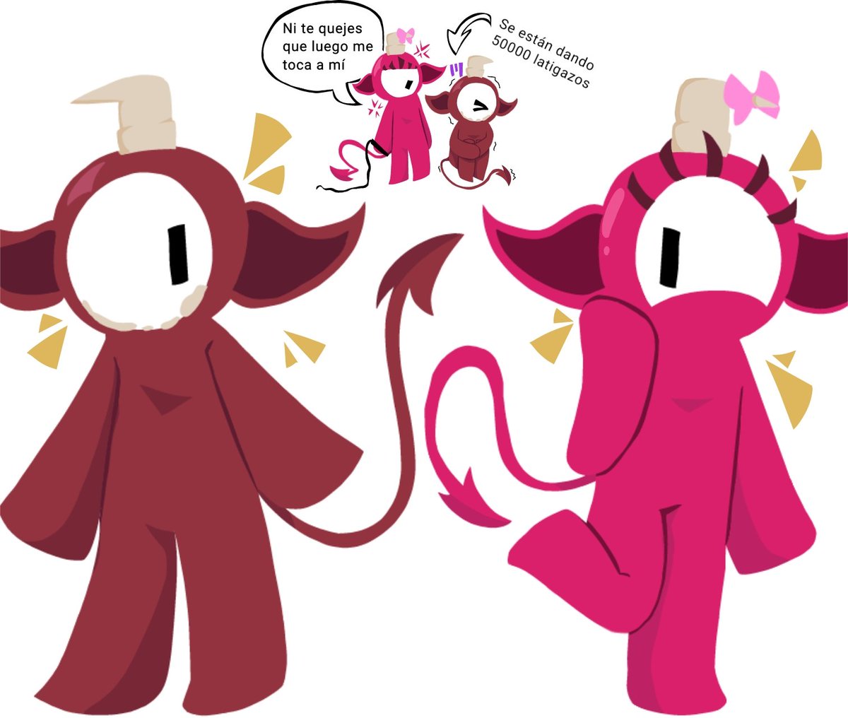 Lagaña, Pestaña, quiero que se den 50000 latigazos 👺!
Un pequeño dibujito de este duo god, voy a hacer mas dibujos pero con el resto de los roleplayers, si es que me da el tiempo (😞)
#MitologiasRPG 🔥🔥