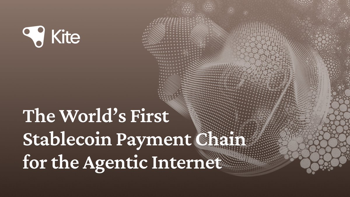 GoKiteAI's tweet image. The successful launch of @Plasma proved one critical thesis: Stablecoins are emerging as the essential infrastructure for the next-generation global payment system.
Kite @GoKiteAI is building the foundational layer for this future—the world's first stablecoin blockchain for the…