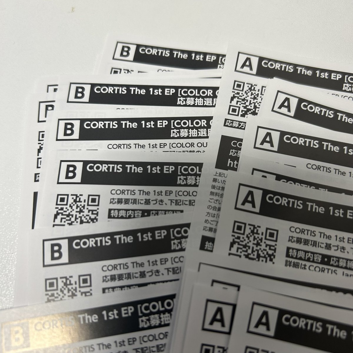 csyohes's tweet photo. CORTIS [COLOR OUTSIDE THE LINES] 応募券 シリアル ヨントン  

【譲】未使用 シリアル A or B
【求】買取 （1600円/枚）

メルペイ / PayPay（マネーライト可）希望です

支払い確認後にDMにてシリアルナンバーをお送りさせて頂きます

ご希望の方がいらっしゃいましたらご連絡お願いいたします https://t.co/jdKwtVmz3l