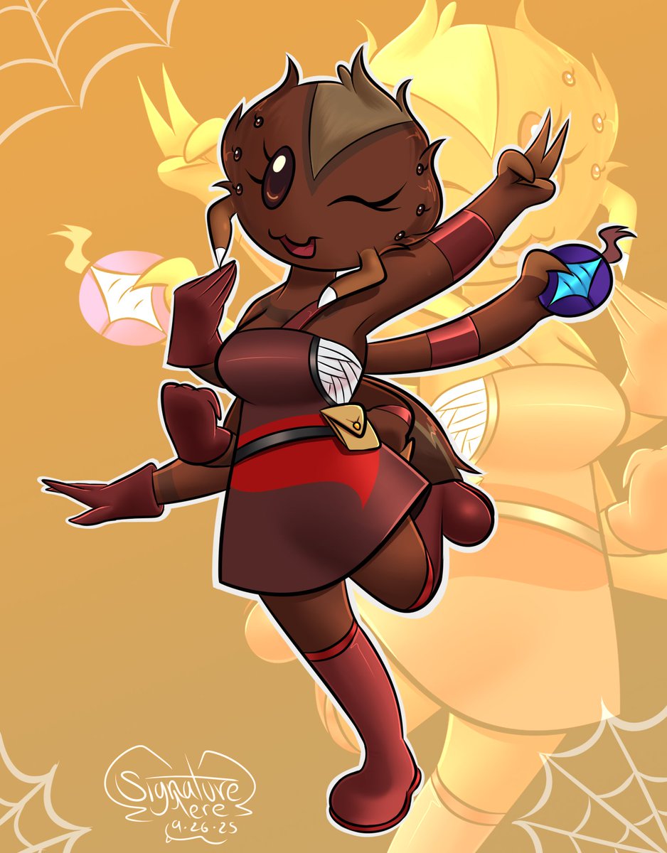 c0mmi55ion done for <a href="/Eviflare/">Evi</a> of her spider character.
This was a nice change of pace and took me out of my comfort zone

Thanks for the support!