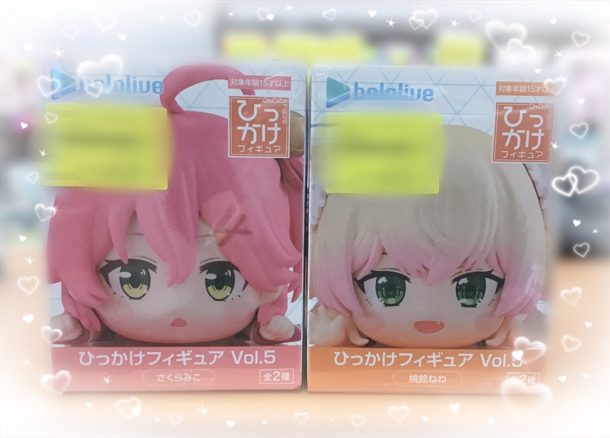 ホロライブ ひっかけフィギュア Vol.5 さくらみこ 桃鈴ねね　8体セット ホロライブひっかけフィギュアVol.5さくらみこ桃鈴ねねRelax time6種