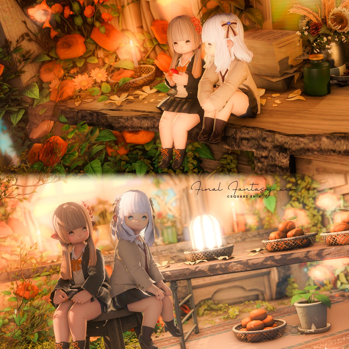 Xで告知されてたスタジオいってきた！
人たくさん来ててすごい順番待ちになってたよ🍁

🏷️#TktkHousing

#FF14SS #ララフェル #おはララ