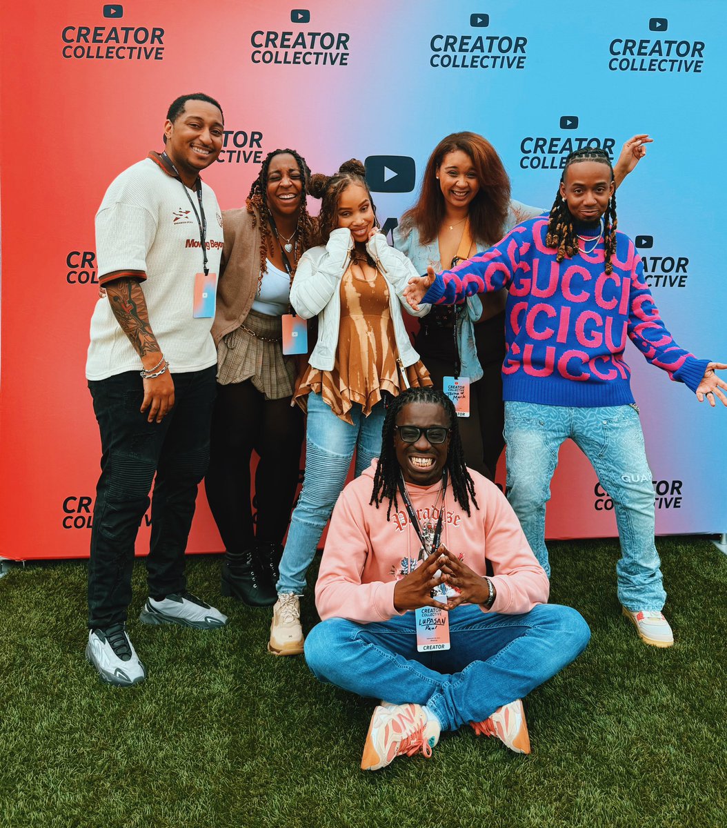 YaBoyRoshi's tweet image. Hi LA! Bye LA! The YouTube Black Creator Collective brunch was a good time!