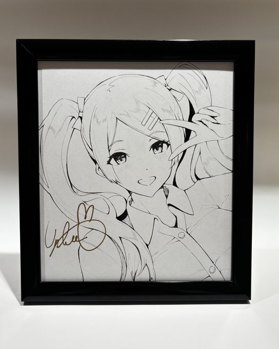 #ShikishiFestaONLINE6 開催中  直筆イラスト色紙が展示&販売中です。  販売期間は【9/28(日)23:59】まで! ぜひチェックしてみてください! 販売ページ