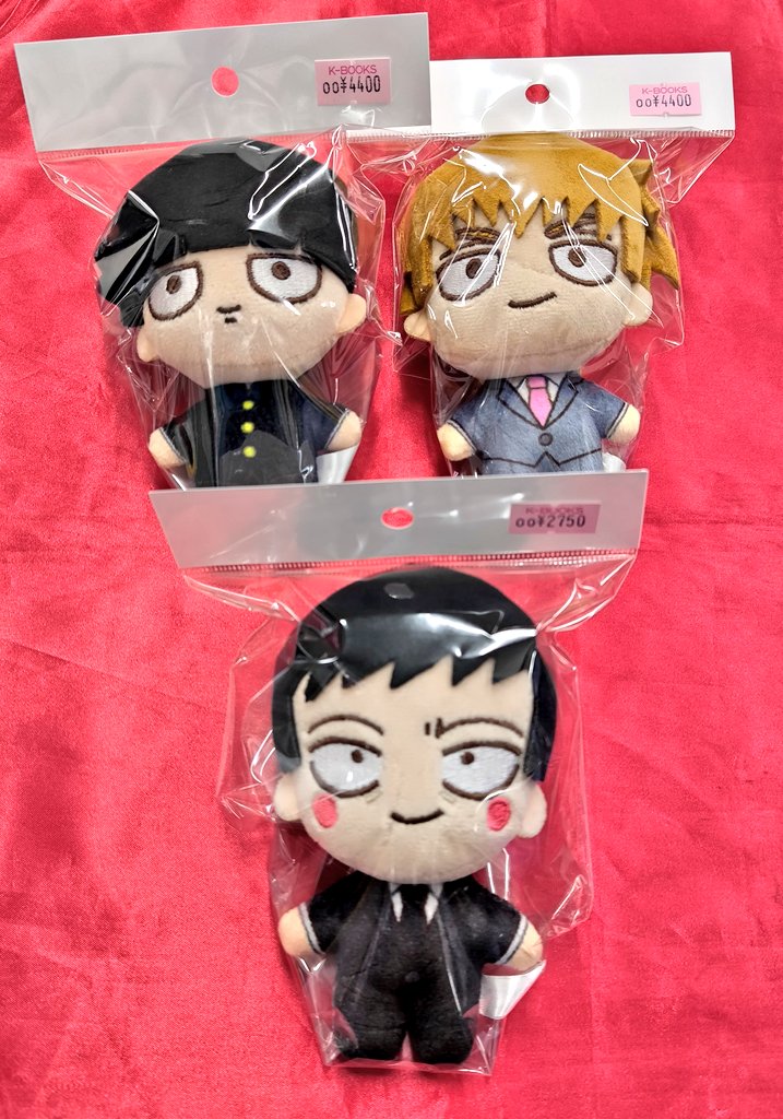 モブサイコ100 影山茂夫&エクボ 霊幻新隆 もちころりん ごろりんマスコット