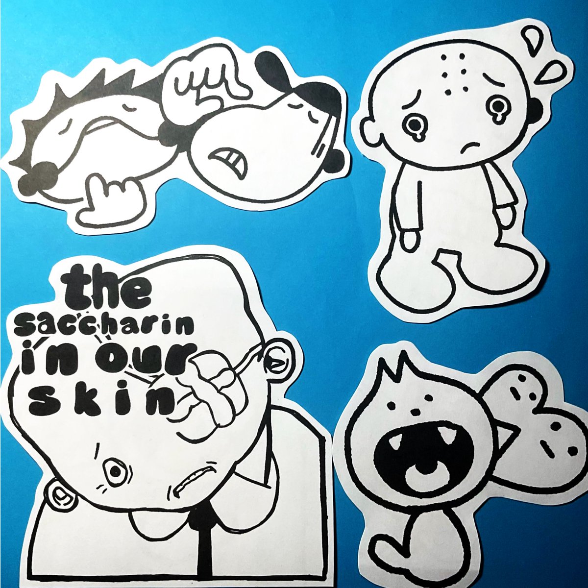 Binder + fun little stickers