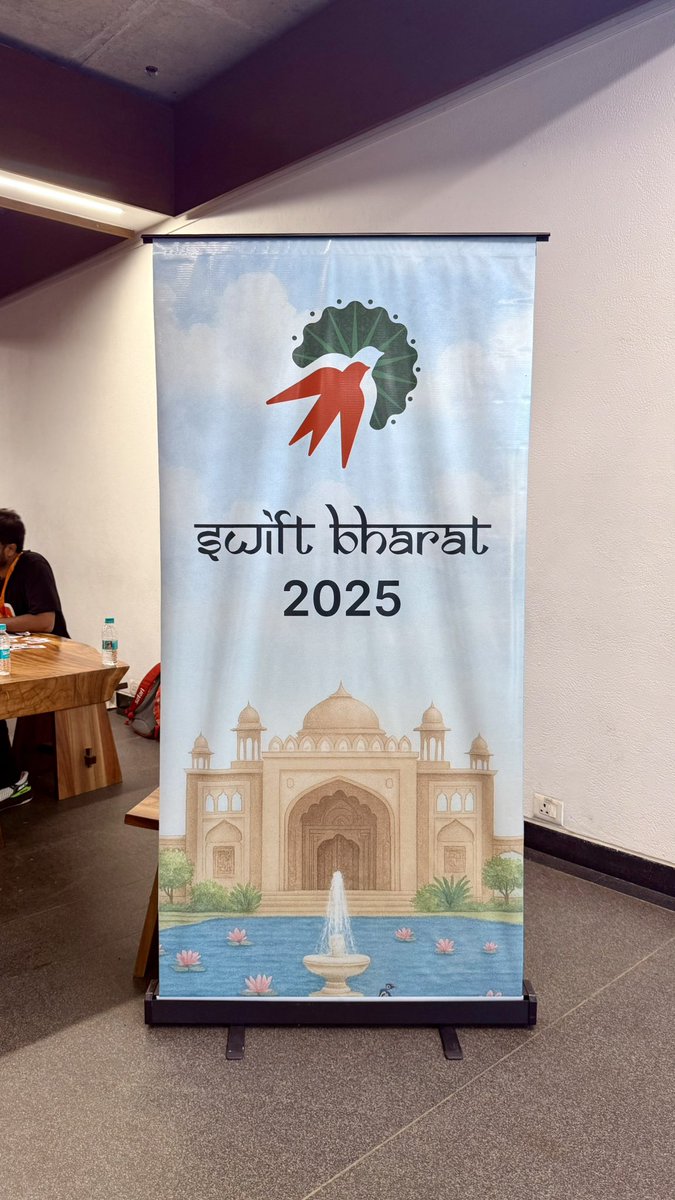 Shubham_iosdev's tweet image. Kicking off Day 2 of @swiftbharat with an amazing SwiftUI session by Curt Clifton @curtclifton
Let’s gooo 🚀
Super excited for this one ✨