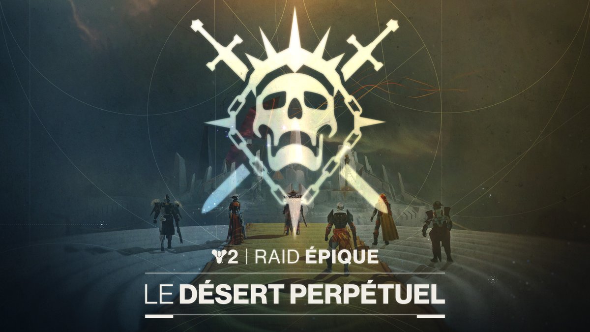 Les Vex commencent une nouvelle expérience.

Le raid épique « Le Désert perpétuel » est disponible. Le mode Tournoi est activé pendant les premières 48 heures.

Bonne chance.

🏆 bung.ie/raidrace