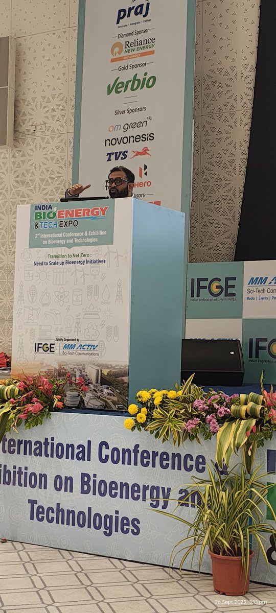 Honoured to be a part of the Biogas Training Workshop - by Indian Federation of Green Energy in association &amp; Indian Biogas Association.

Special thanks to IFGE, IBA, Gaurav Kedia [गौरव केडिया], Ramakrishna Y.B and Colonel Rohit Dev

#Biogas #Srinivaskasulla