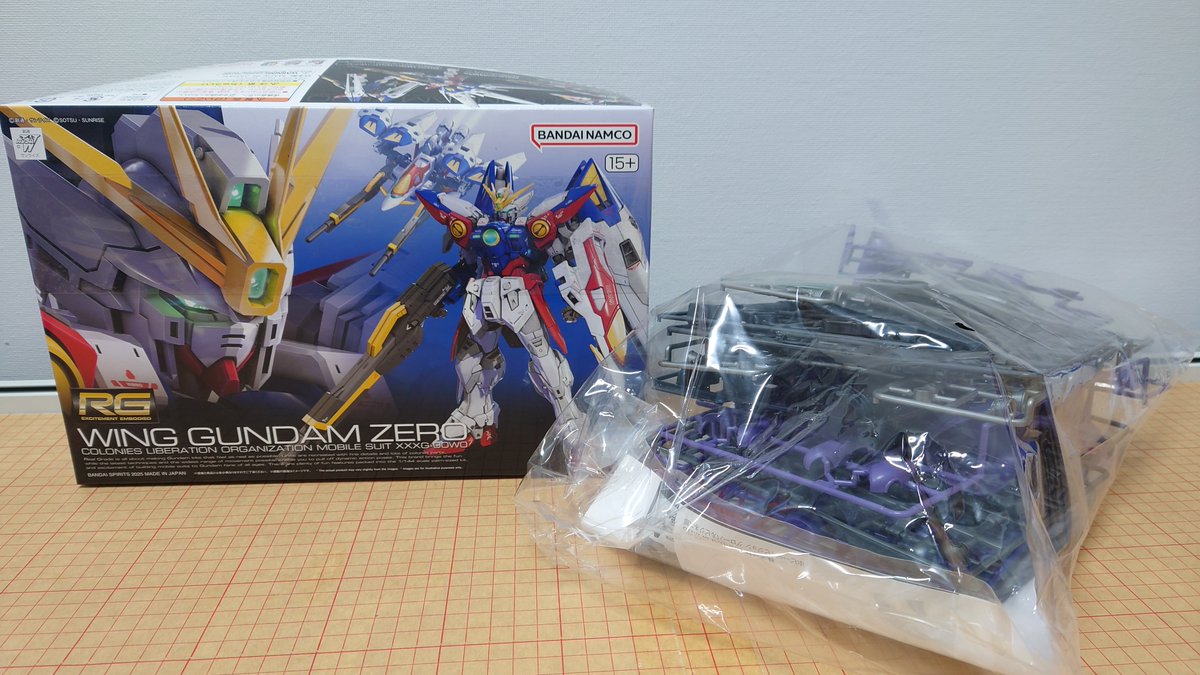 RGGまとめ RG #ウイングガンダムゼロ と #ジークアクス の #リック・ドム の2機