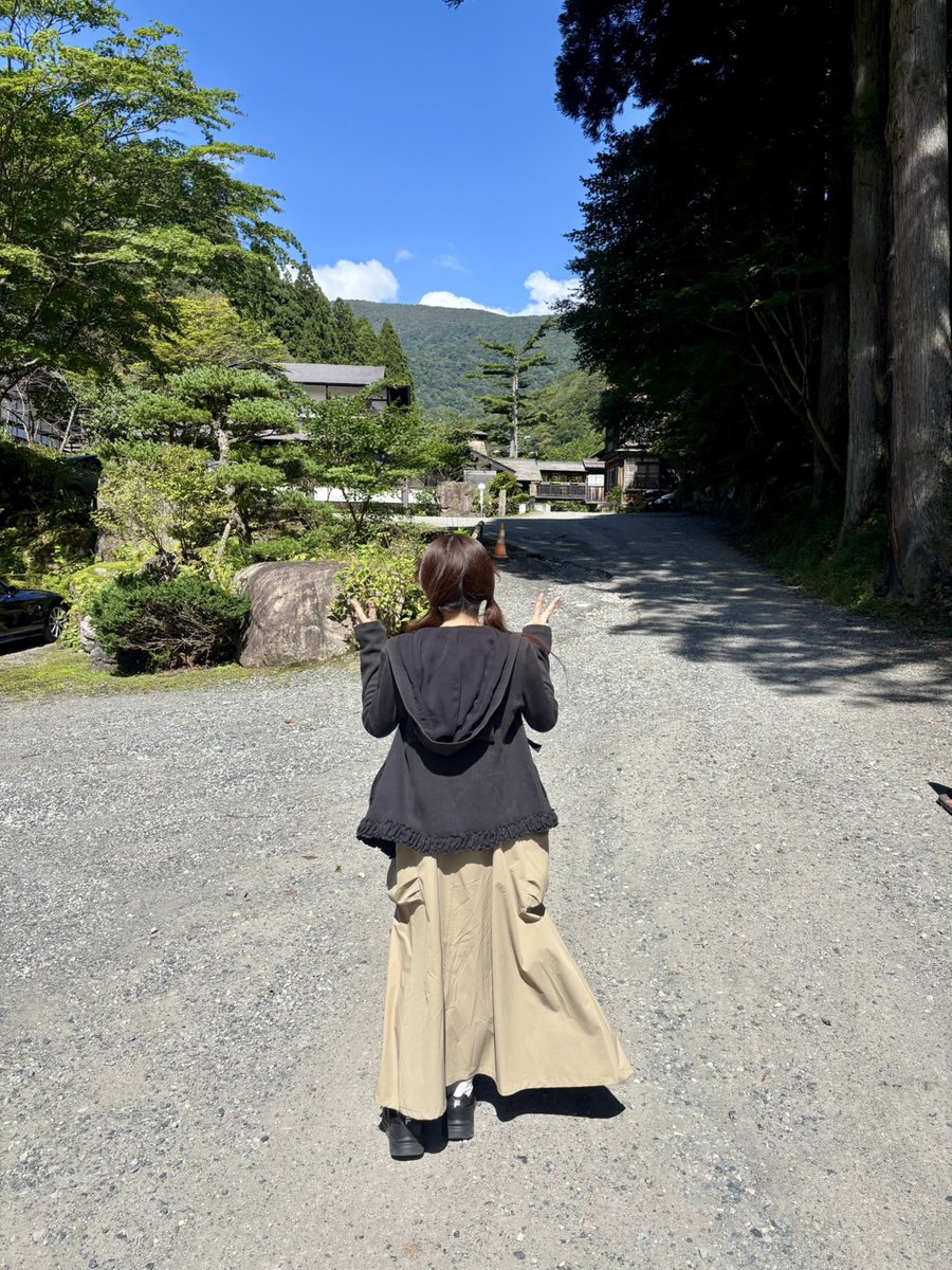 今日はここに連れてきてもらったよ
#混浴 #秘境