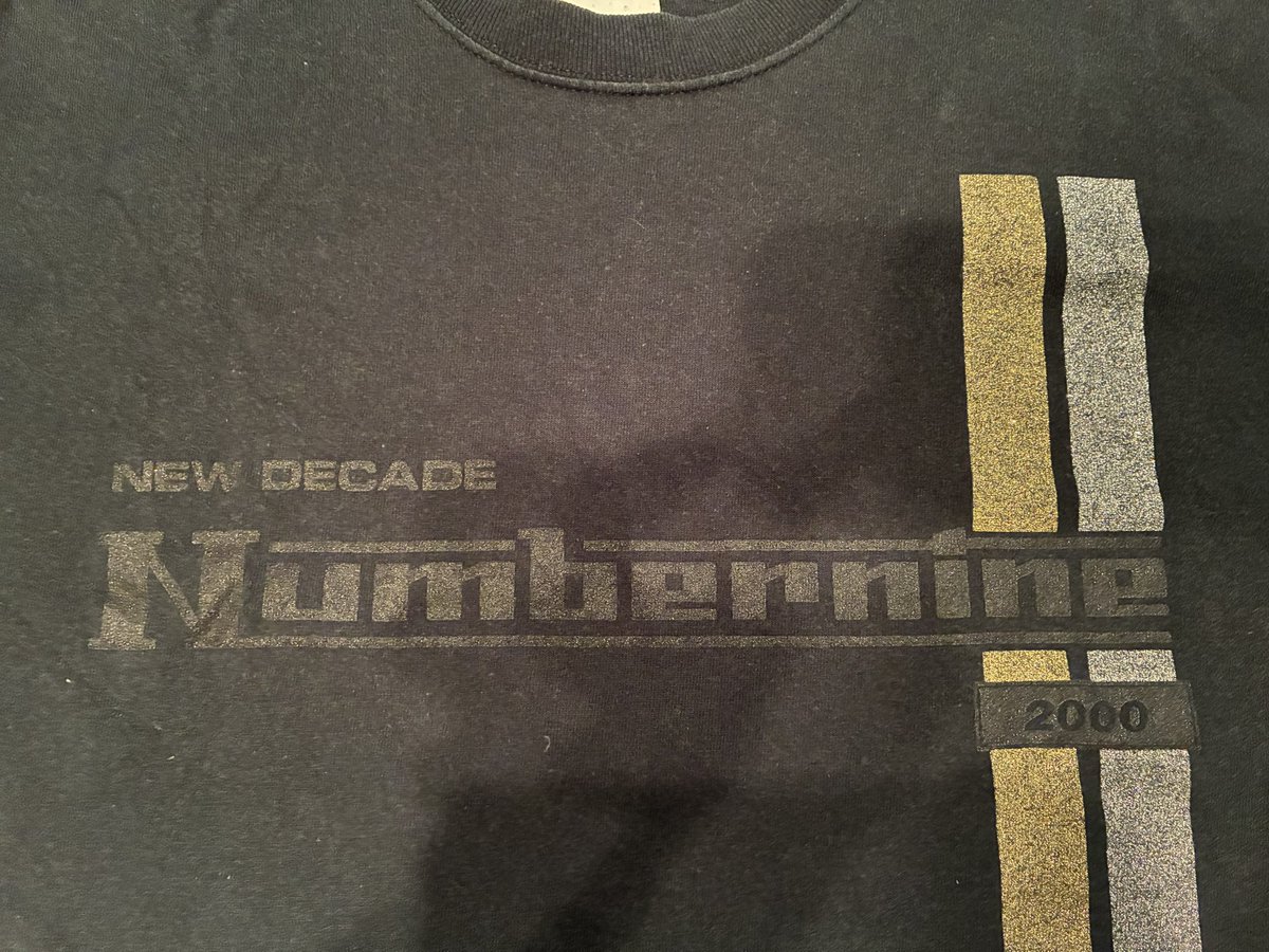 jojoler_ti's tweet photo. NUMBER(N)INE 1999AW
"ROCK IDOL 99"
Lambretta LOGO NEW DECADE T-shirt
#MyNumbernineCollection
#numbernine
#ナンバーナイン https://t.co/9ez4pJHcVN