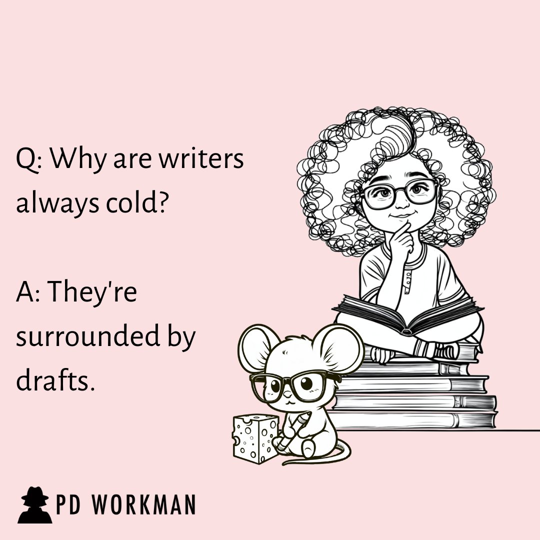 pdworkmanauthor's tweet image. Are you feeing a little chilly?