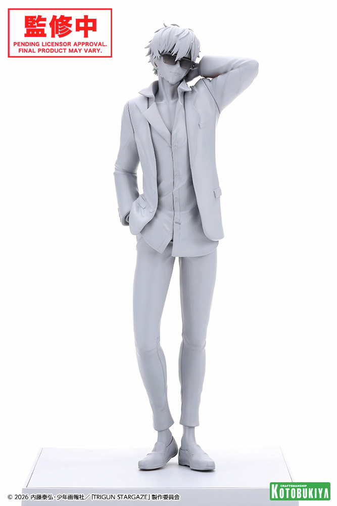 【商品化発表＆原型初公開】
コトブキヤ新シリーズ“OSHI WORKS”より、アニメ『TRIGUN STAMPEDE』「ニコラス・D・ウルフウッド」が商品化決定！
原型初公開です！

#TRIGUN ＃OSHIWORKS #メガホビEXPO2025