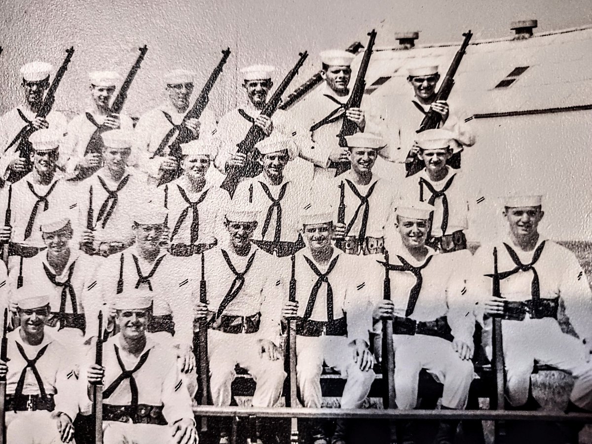 cfantastic66's tweet photo. My dad, God rest his soul, lower right corner, his graduation with his class from USCG Sharpshooter school. 🇺🇲 https://t.co/UJf0hV94CH