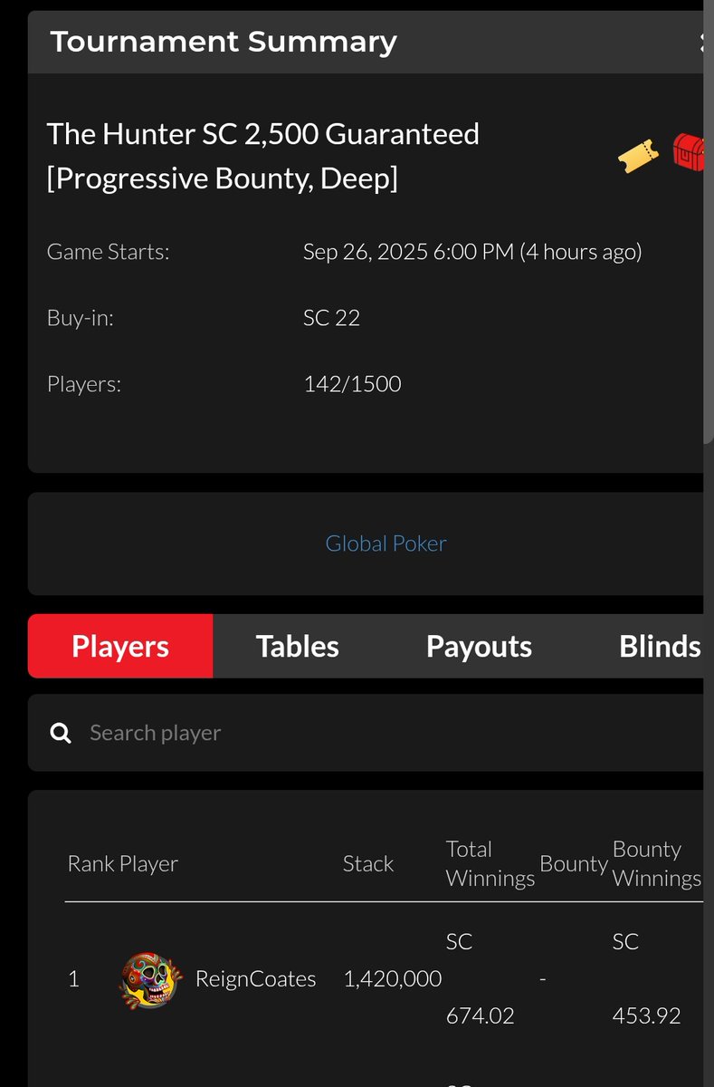 ReignCoates82's tweet image. It's been a while but snagged a victory! @official_glp