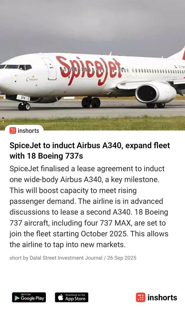 स्पाइसजेट हो सकता है मेहरबान 
—————————
एक समय था जबलपुर एयरपोर्ट पर <a href="/flyspicejet/">SpiceJet</a> का साम्राज्य था. मुंबई, दिल्ली, अहमदाबाद, पुणे, कोलकाता, चेन्नई, बेंगलुरु, हैदराबाद आदि डेस्टिनेशन्स के लिए #Spicejet की उड़ानें संचालित होतीं थीं. इस बीच <a href="/IndiGo6E/">IndiGo</a> का पदार्पण हुआ तो दिल्ली, मुंबई