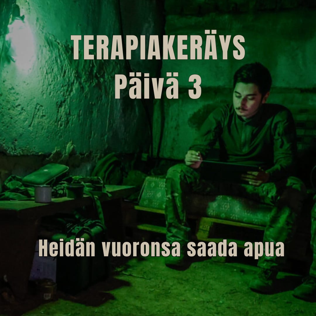 He antoivat Ukrainan puolesta rohkeutensa, aikansa ja terveytensä. Nyt he tarvitsevat meiltä vain yhtä asiaa,apua jaksamiseen.

kuva: Serhii Nuzhnenko (Radio Free Europe/Radio Liberty)

1/2 ⛓️