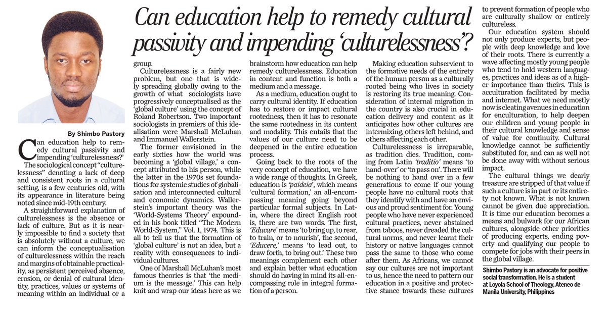 docshimbo97's tweet photo. My article in The Citizen Newspaper, Tanzania on August 26, 2025. To read on web: https://t.co/mEBMmzLxJG https://t.co/btaftf8ZsM
