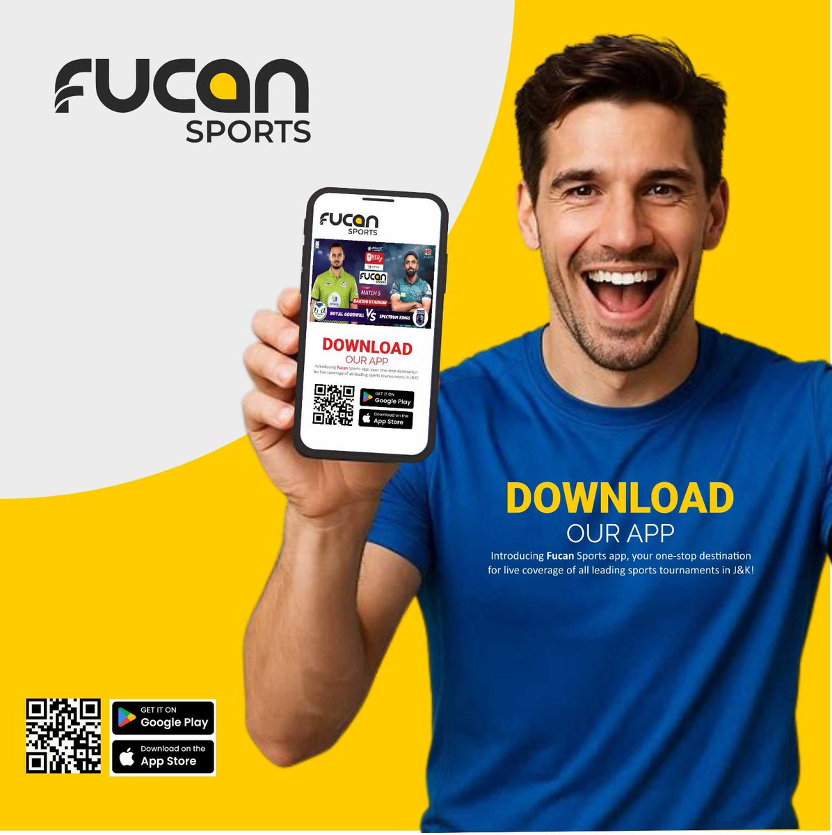 fucansport's tweet photo. Get ready for the thrill! Download #Fucan Live Sports Mobile App to catch Semifinal-1 of the Red Premier League TONIGHT at 6 PM! Don’t miss Royal Goodwill CC vs Al Samad! 
Download now and enjoy the action live!

#sports #Cricket #redpremierleague2025 https://t.co/nTlqEg8pf7
