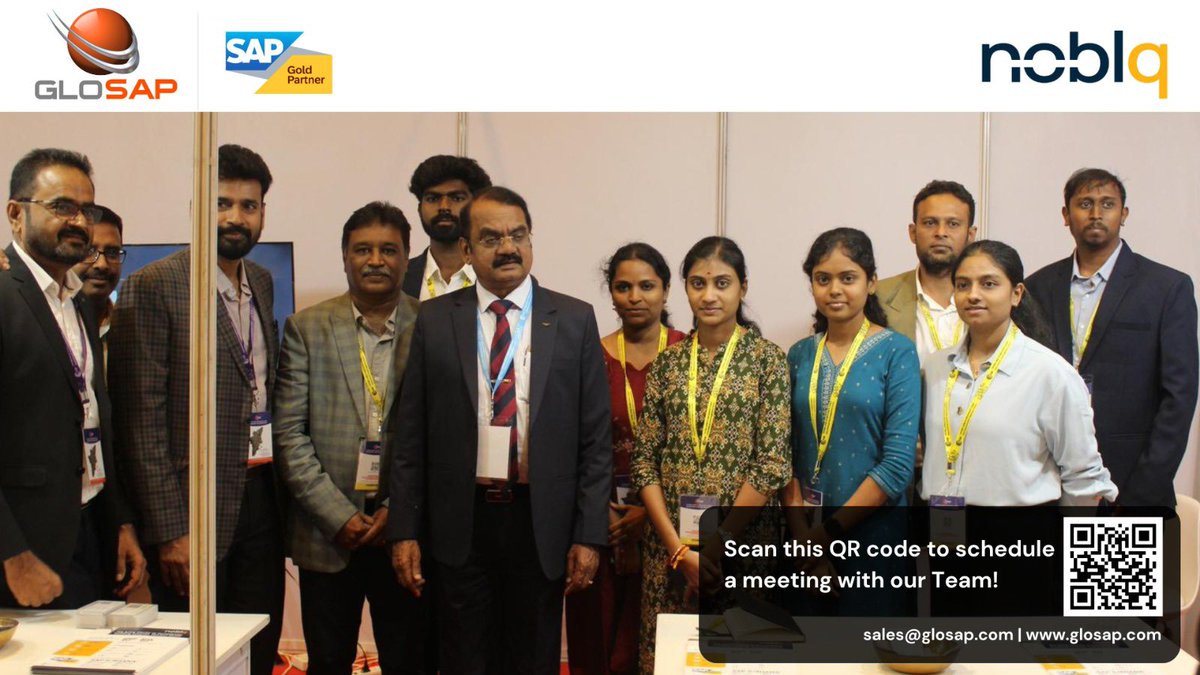 Glosap_Cons's tweet image. Glosap Group (A NOBL Q company) 20+years old organization helps companies in their digital transformation. We enable businesses to adopt Cloud ERP &amp;amp; Grow without Limits. Pls contact - sales@glosap.com 

#glosap #noblq #clouderp #erp #sap #s4hana #saphana #sapbusinessone #sap