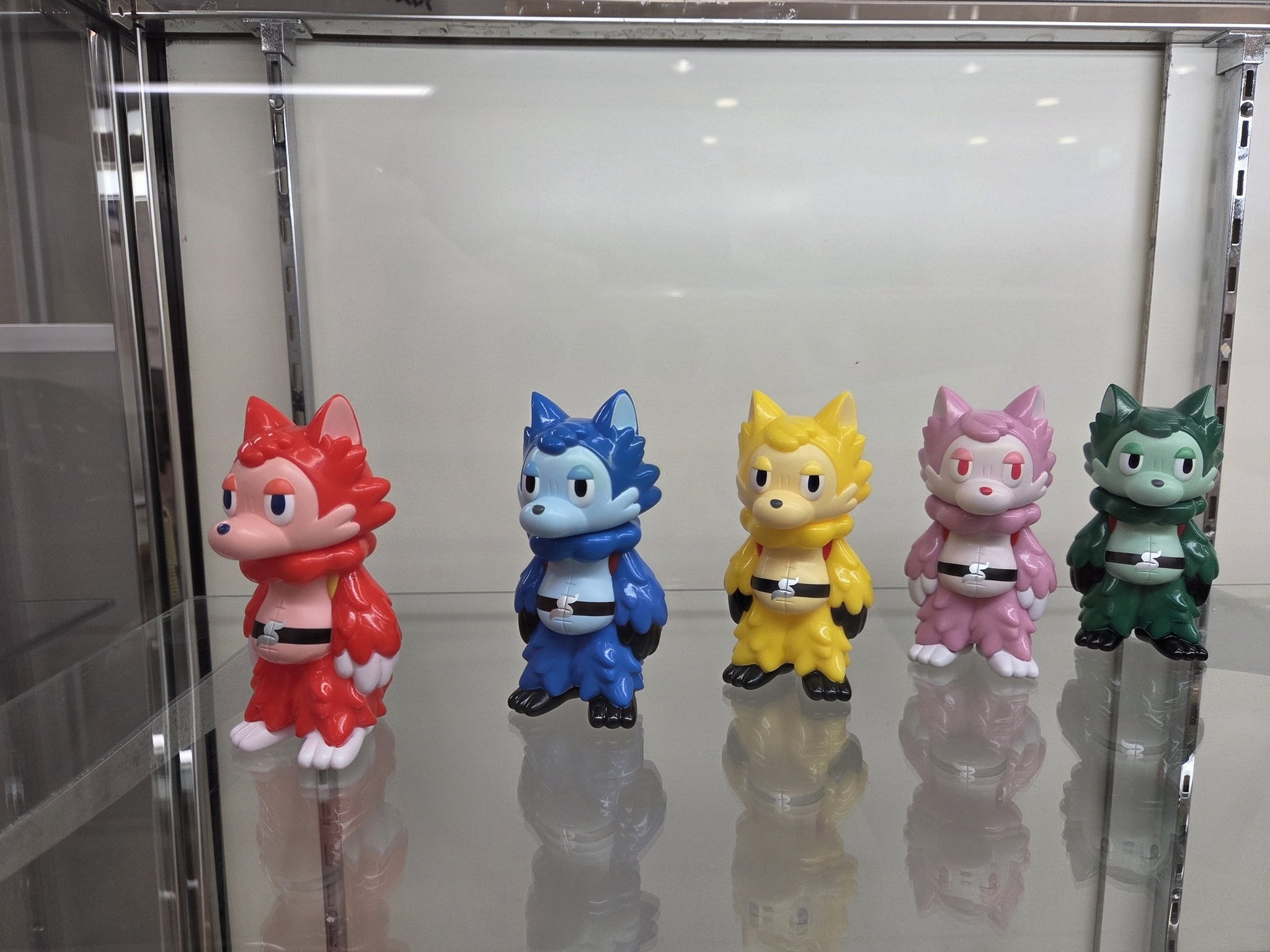 あらいきりこ ゴレンジャー×おおかみくん ソフビ ミドレンジャー/グリーン おおかみくん ソフビ ミドレンジャー】 あらいきりこ