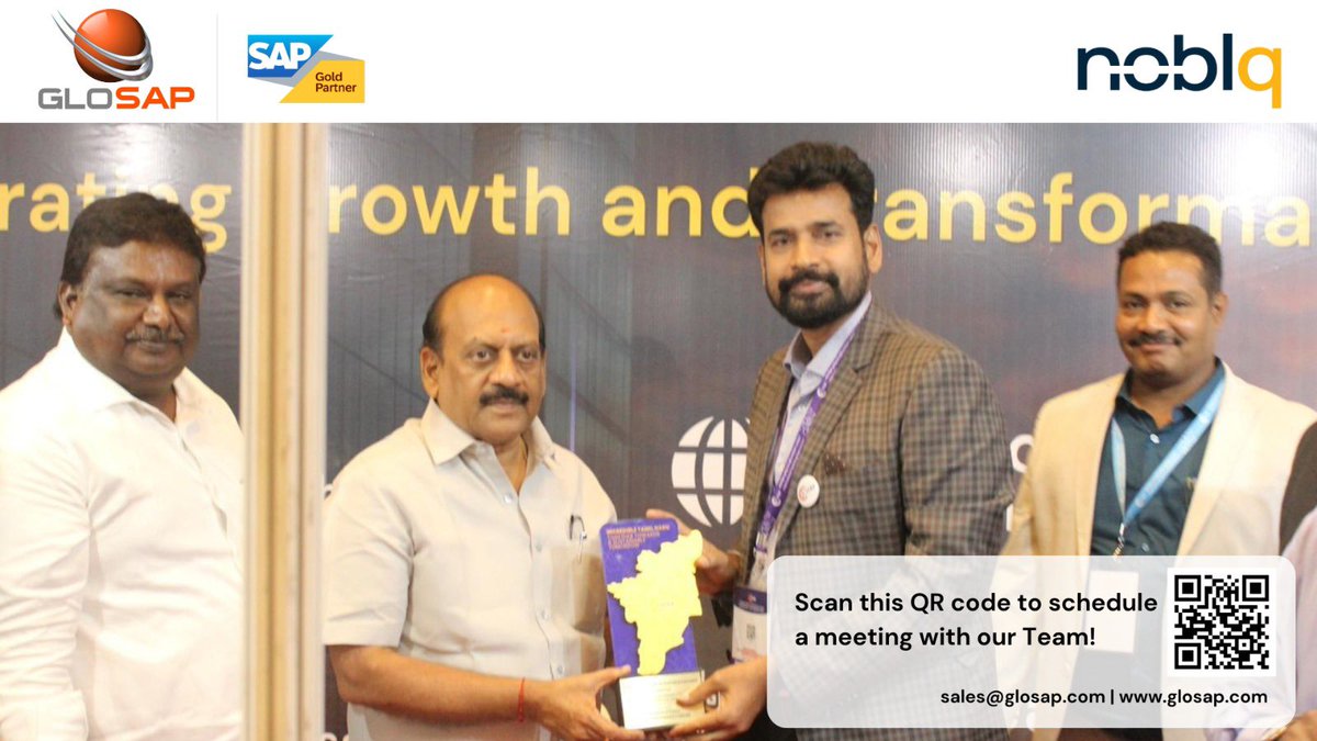Glosap_Cons's tweet image. Glosap Group (A NOBL Q company) 20+years old organization helps companies in their digital transformation. We enable businesses to adopt Cloud ERP &amp;amp; Grow without Limits. Pls contact - sales@glosap.com 

#glosap #noblq #clouderp #erp #sap #s4hana #saphana #sapbusinessone #sap