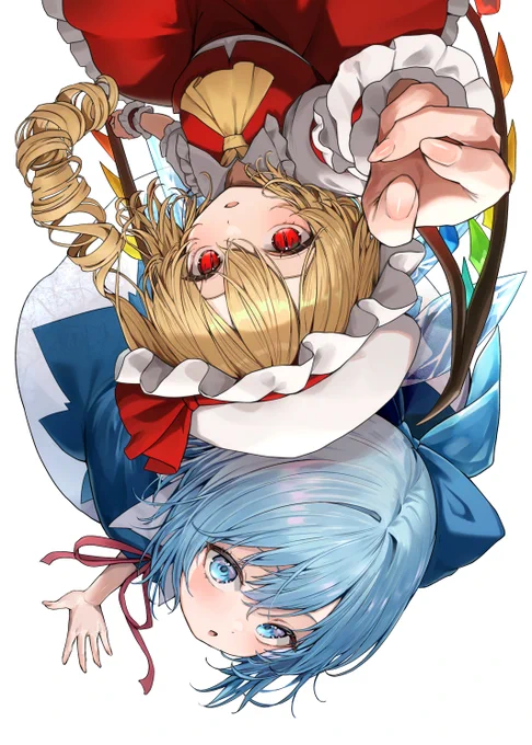 フランとチルノ