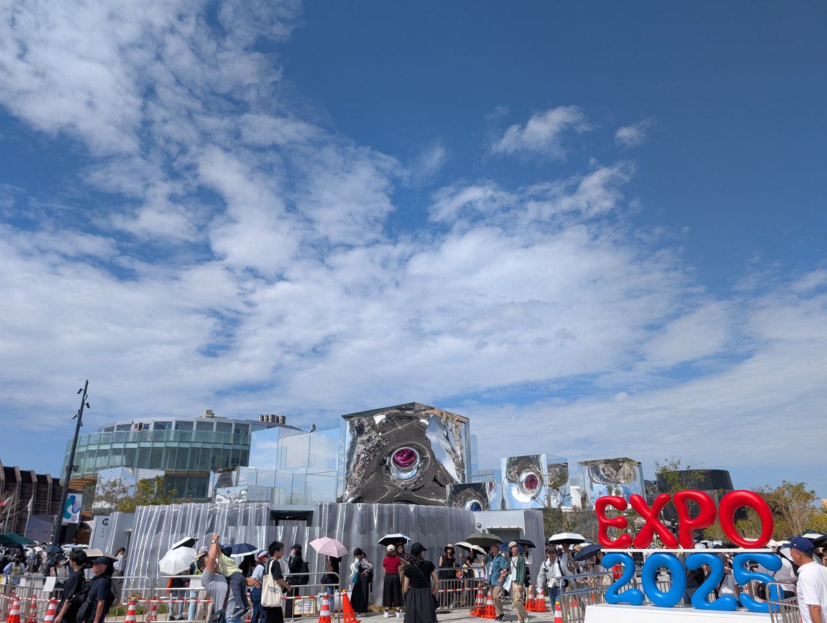 #100日後ヌルになるパビリオン
EXPO2025のボードとともに(反転)