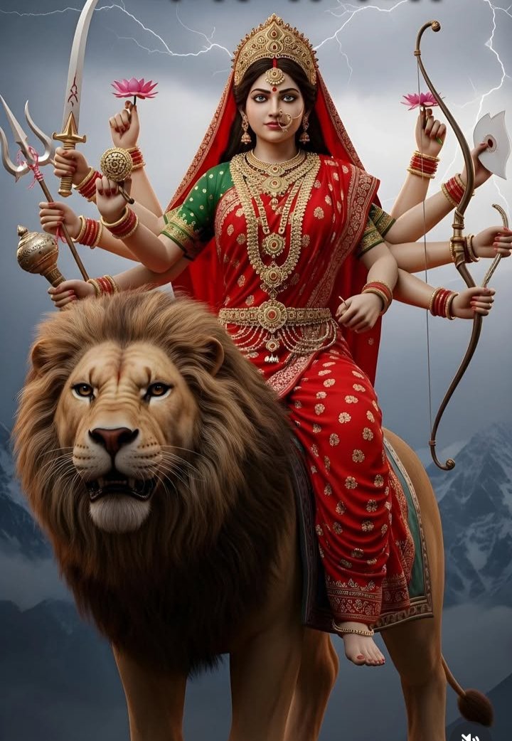 ManishsinghBMS's tweet image. चन्द्रहासोज्ज्वलकरा शार्दूलवरवाहना।
कात्यायनी शुभं दद्याद् देवी दानवघातिनी॥

नवरात्रि के पावन पर्व पर माँ भगवती के छठे स्वरुप अमोघ फलदायिनी &apos;माँ कात्यायनी&apos; से सभी के लिए सुख-समृद्धि की प्रार्थना करता हूँ।
 माँ सभी भक्तों का कल्याण करें।🙏