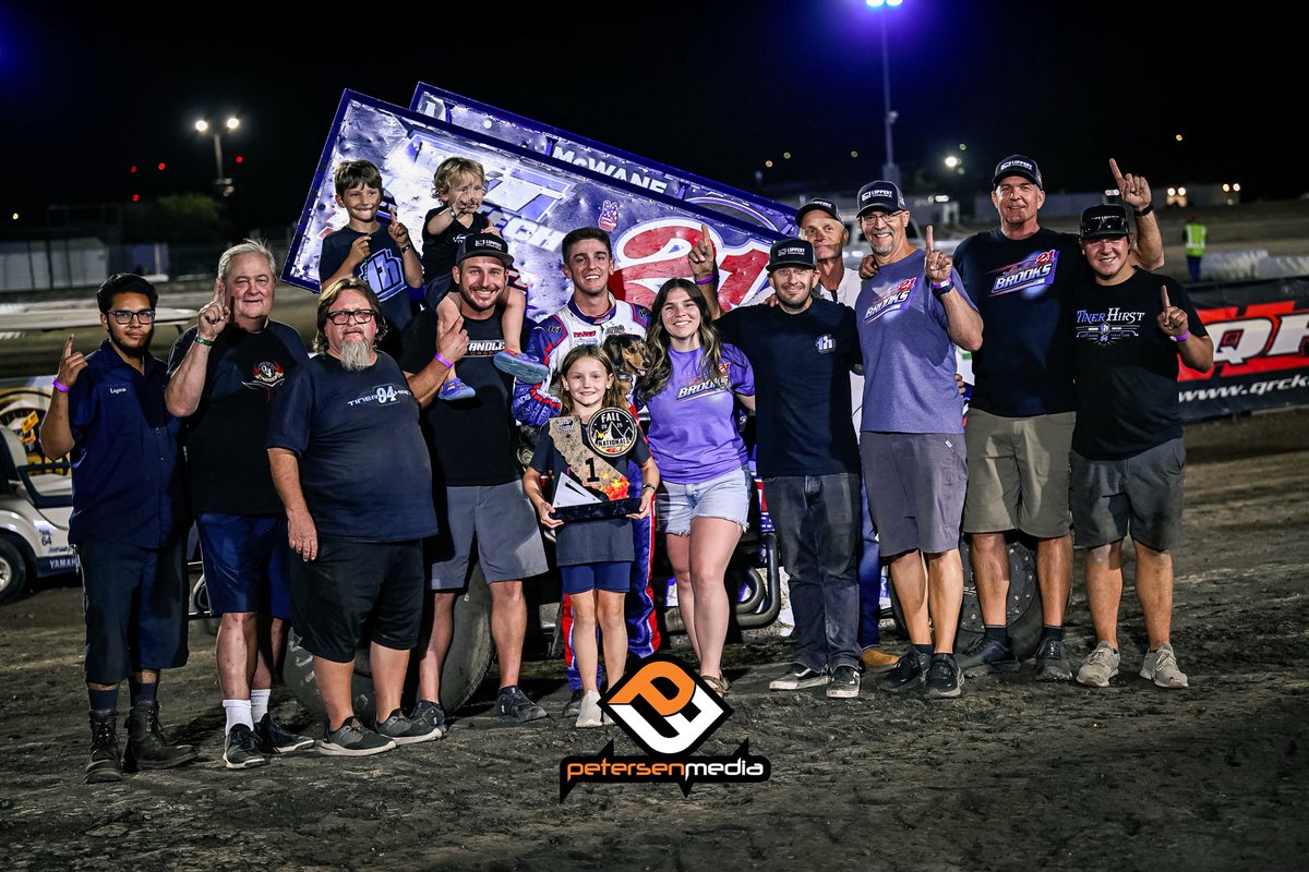 Petersen_Media's tweet image. .@lcbrooks60 wins night one of the Fall Nationals!